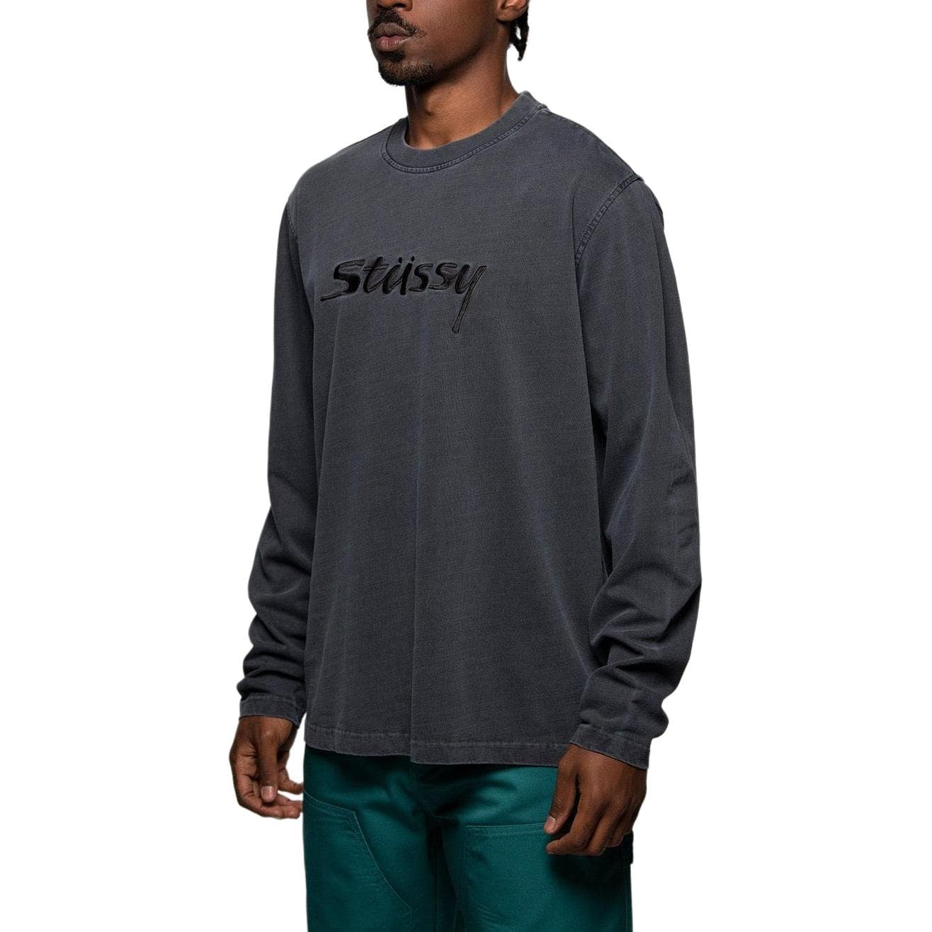 Футболка Stussy River LSL Crew T - изображение 2