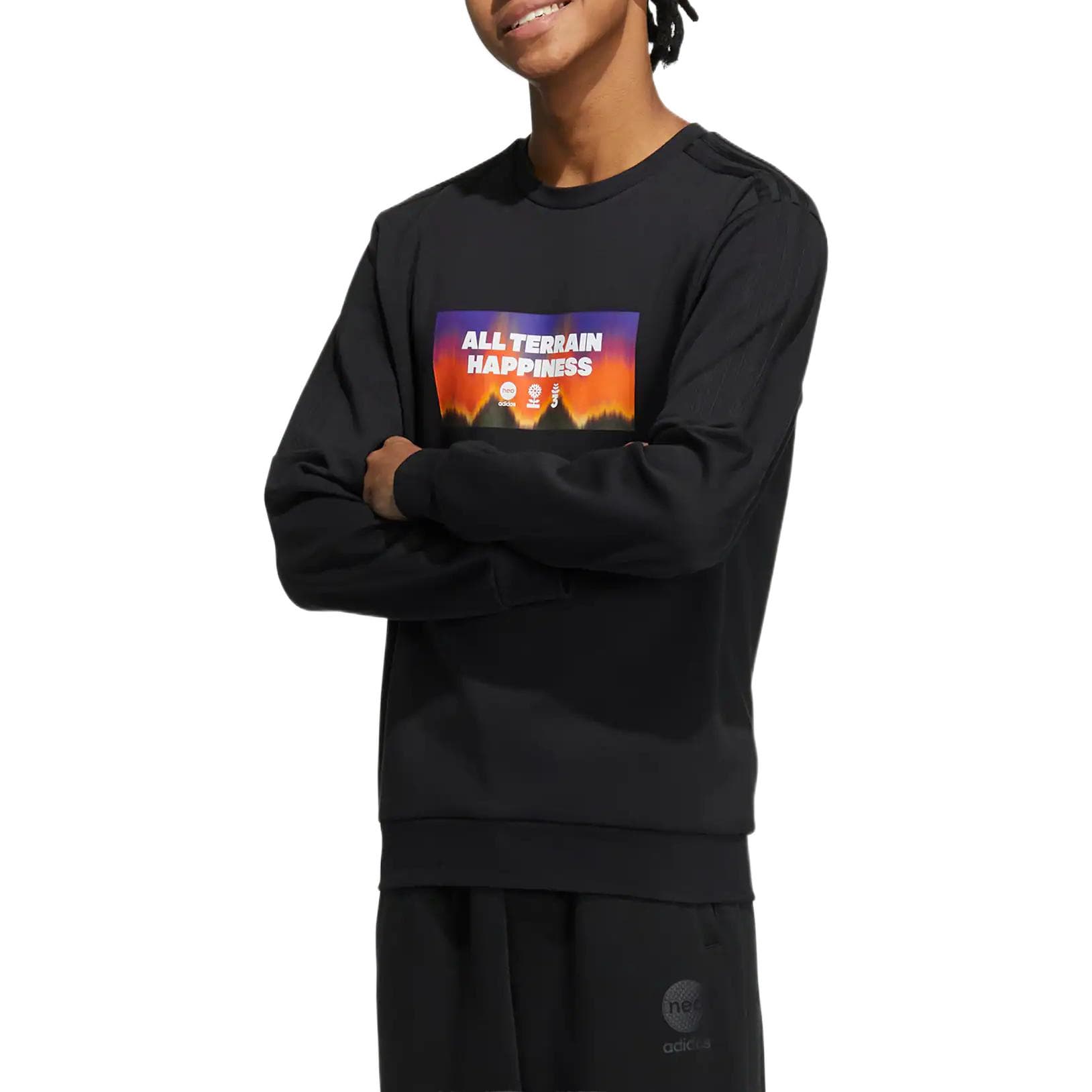 Худи adidas neo M Util Sweat Logo - изображение 2