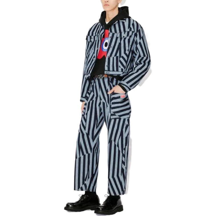 Куртка KENZO Blue Men's Jackets KENZO Синий Мужские Куртки - изображение 3