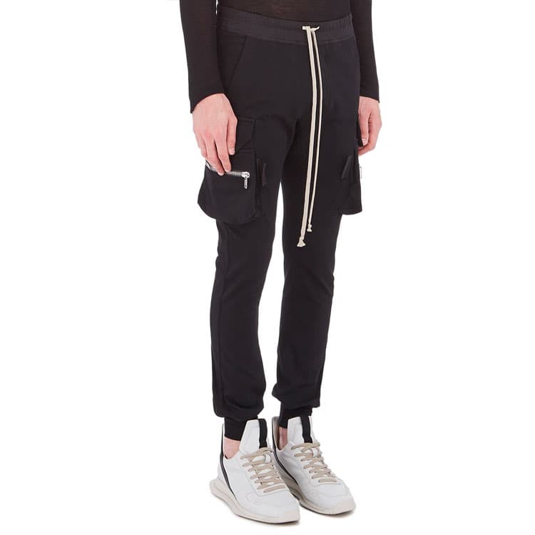 Штаны Rick Owens Cargo Pants Black - изображение 2