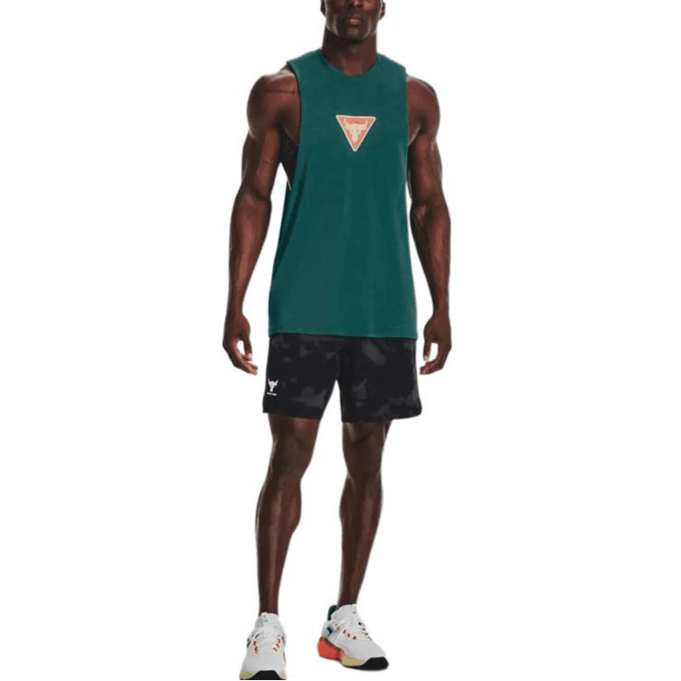 Тренировочные штаны Under Armour Project Rock Logo Shorts - изображение 5
