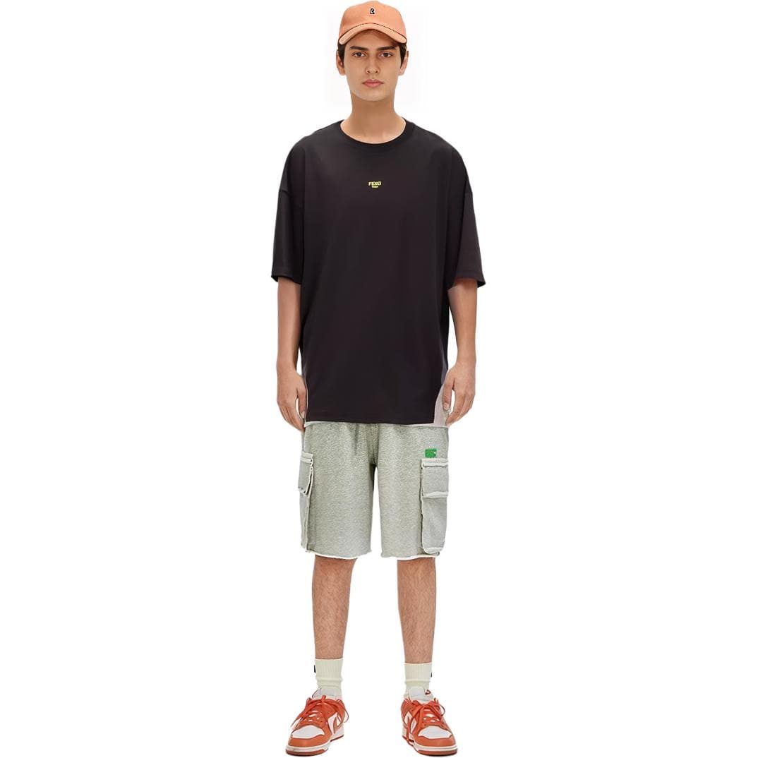 Футболка Fendi T-Shirt Black — фото 4