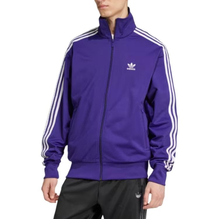 Куртка Adidas Originals Adicolor Куртки и Пальто Мужской Колледж Фиолетовый - изображение 3