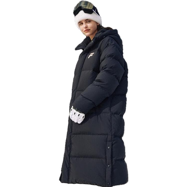 Зимняя куртка FILA Fusion Hoodie Down Jacket Black - изображение 3