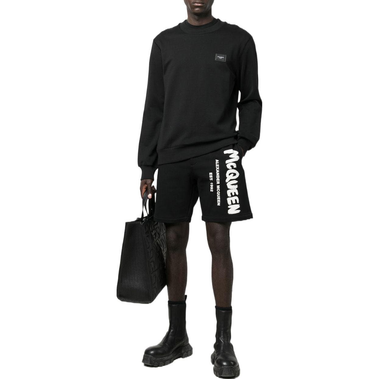 Шорты Alexander McQueen FW22 Logo - изображение 2