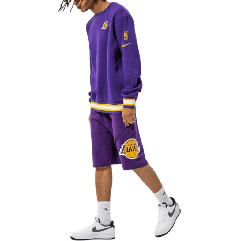 Худи Nike Los Angeles Lakers Courtside Logo - изображение 5