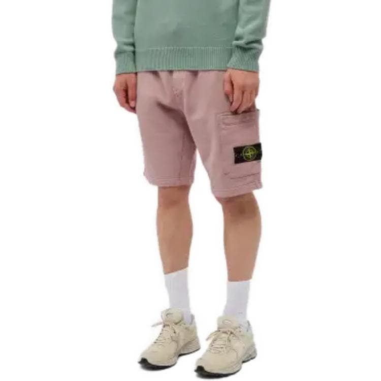 Шорты Stone Island Shorts Pink - изображение 4