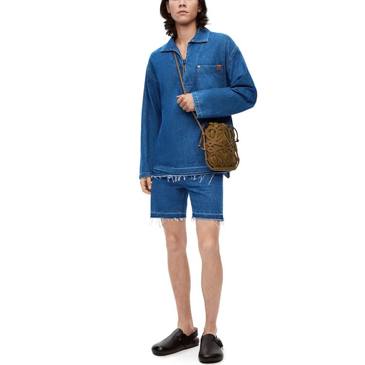 Джинсовые шорты LOEWE SS23 - изображение 2