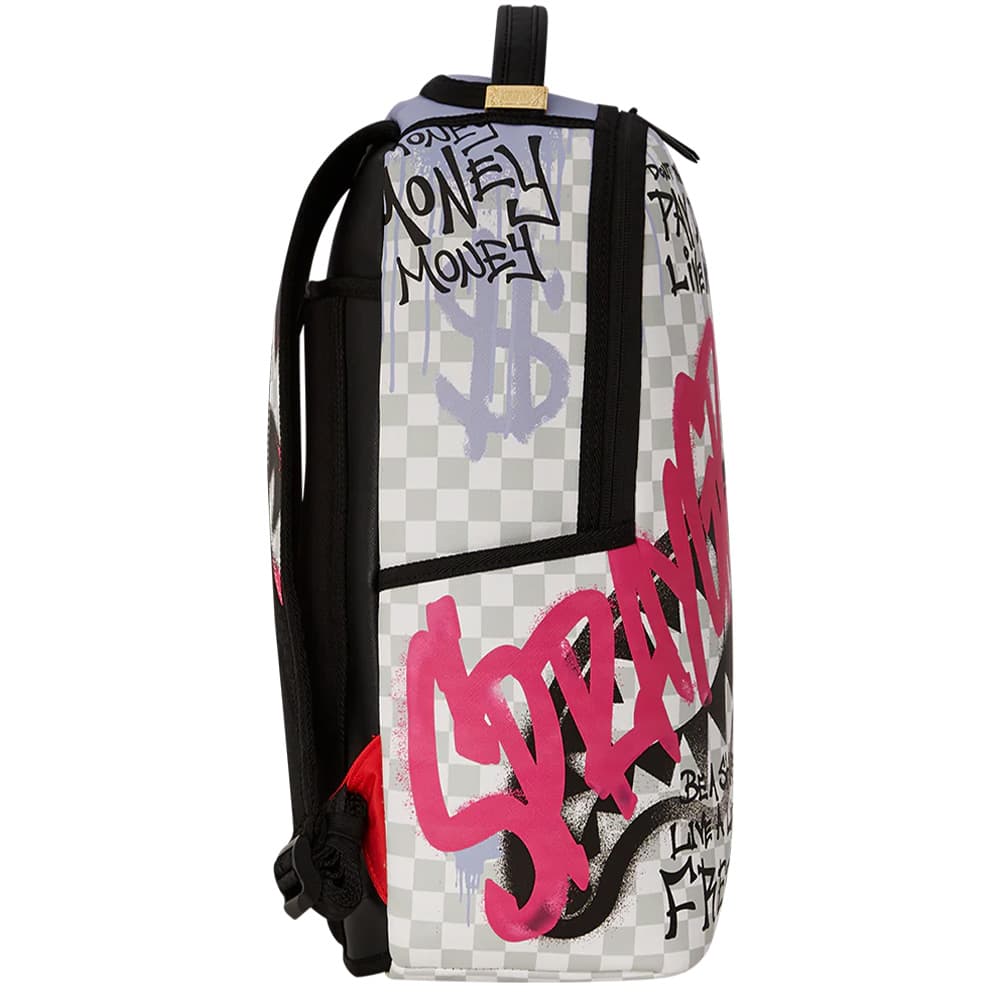 Рюкзак SPRAYGROUND ПВХ Рюкзак Унисекс Натуральный Белый - изображение 3