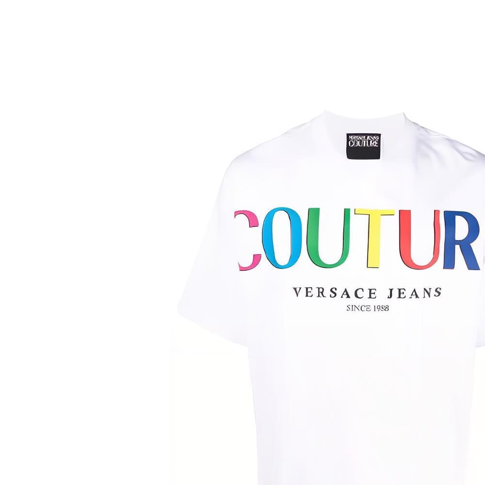 Футболка VERSACE JEANS COUTURE FW21 logoT - изображение 2