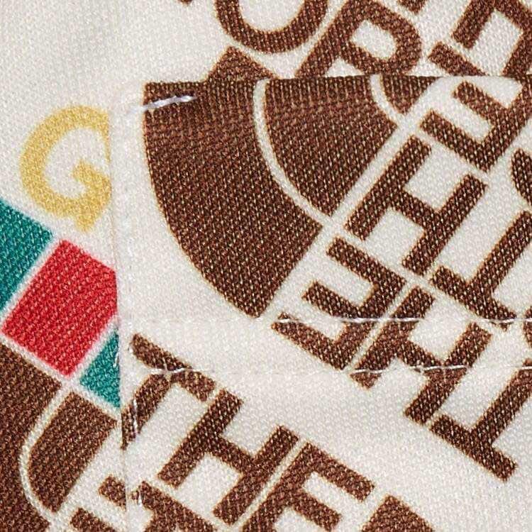 Шорты GUCCI x THE NORTH FACE SS21 Ivory Shorts - изображение 3