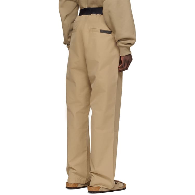 Штаны Fear of God Essentials Tan Cotton Lounge Pants Oak - изображение 4
