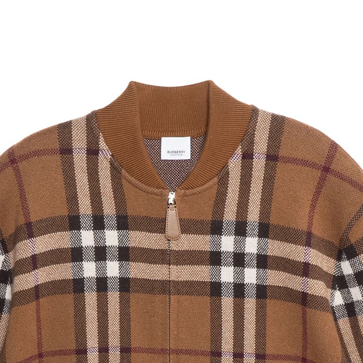 Куртка Burberry SS22 Check Print Jacket Brown - изображение 6