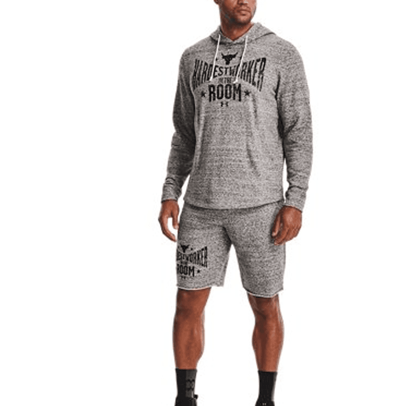 Тренировочные штаны Under Armour Johnson Series Training Shorts Grey - изображение 4