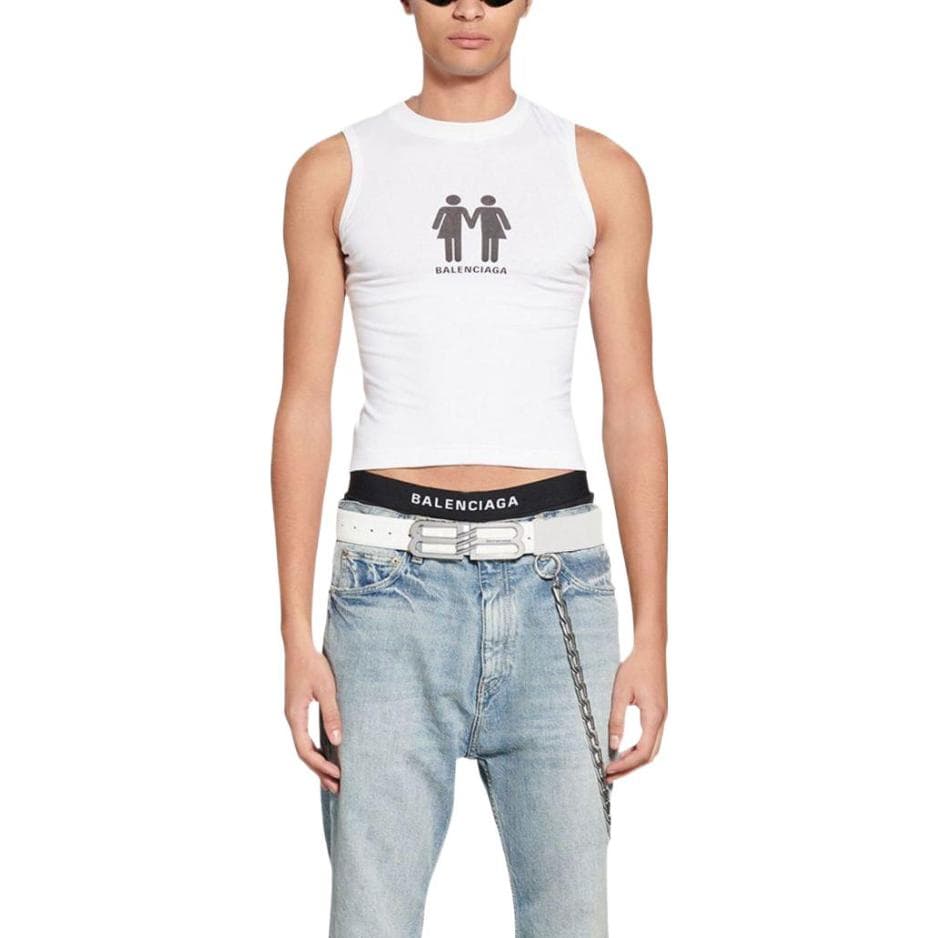 Майка Balenciaga FW22 Logo - изображение 3