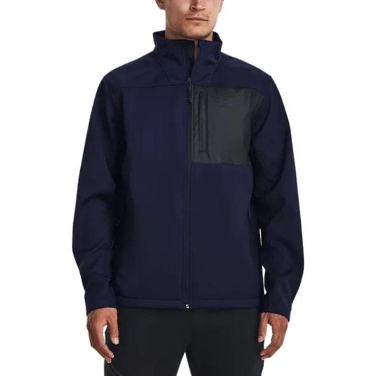 Куртка Under Armour Fw25 Куртка Мужская Темно-синяя - изображение 4