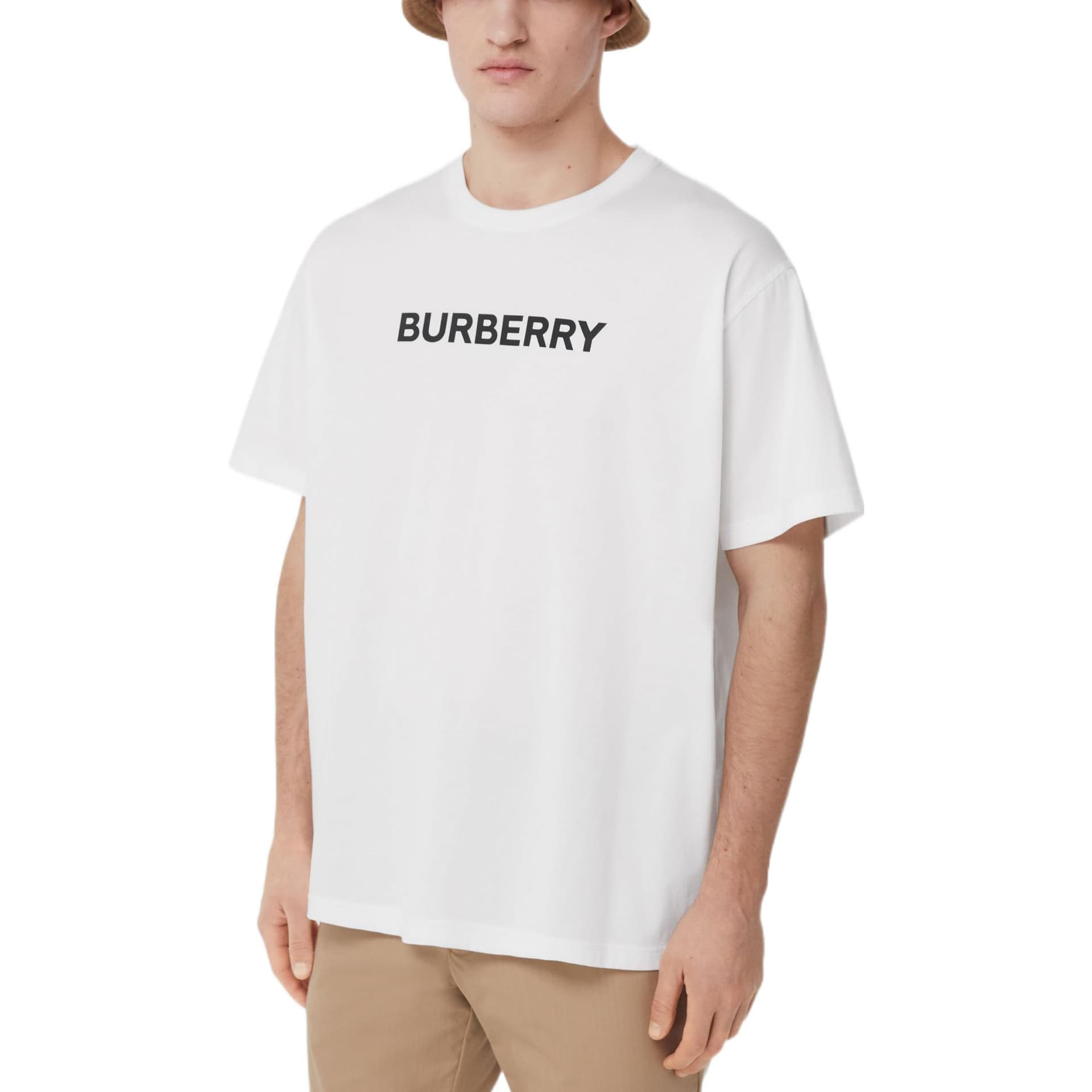 Футболка Burberry Logo Print T-Shirt White - изображение 8
