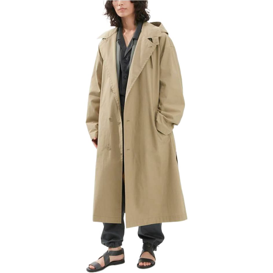 Ветровка UNIQLO U Series Hooded Coat Khaki - изображение 3