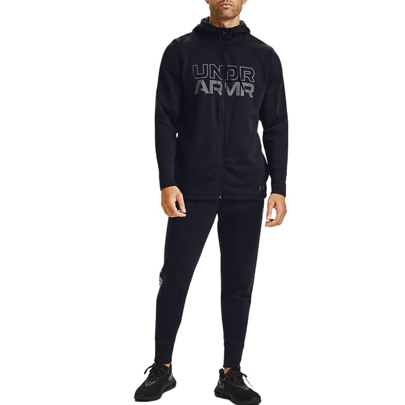 Куртка Under Armour Baseline Hoodie Black - изображение 3