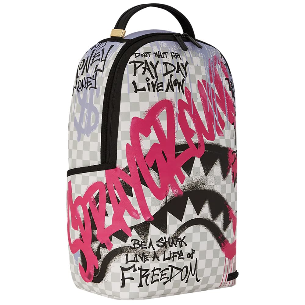 Рюкзак SPRAYGROUND ПВХ Рюкзак Унисекс Натуральный Белый - изображение 2