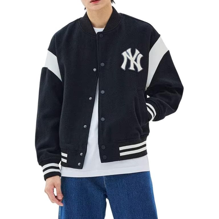 Бомбер MLB Yankees Letterman Jacket Black - изображение 4