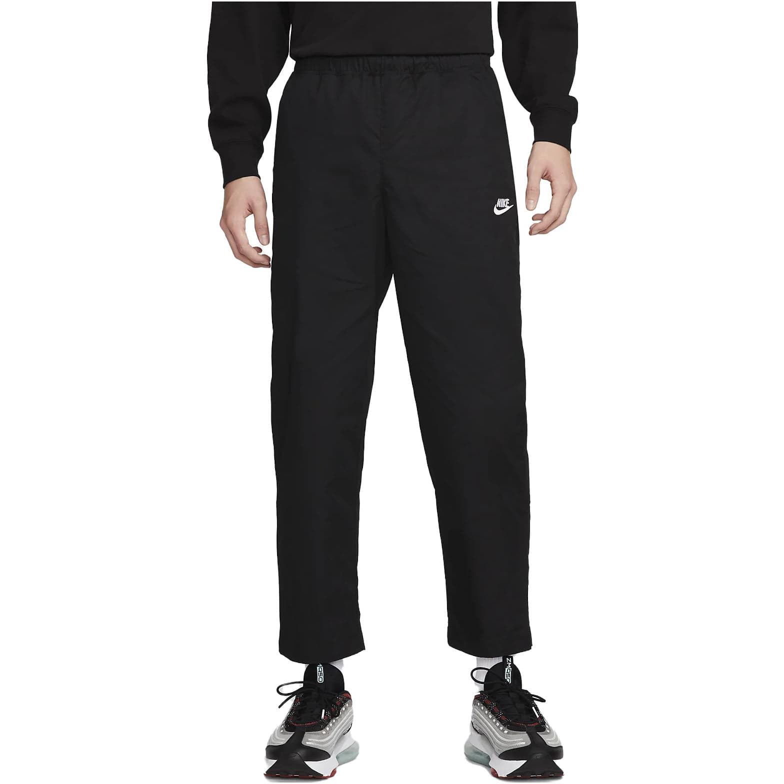 Штаны Nike Woven Straight-Leg Pants Black - изображение 3