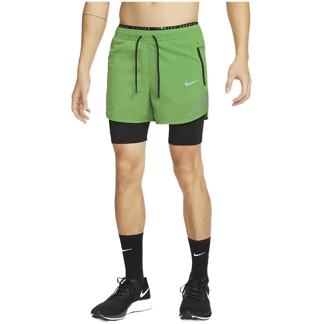 Тренировочные штаны Nike Run Division Pinnacle Green - изображение 5