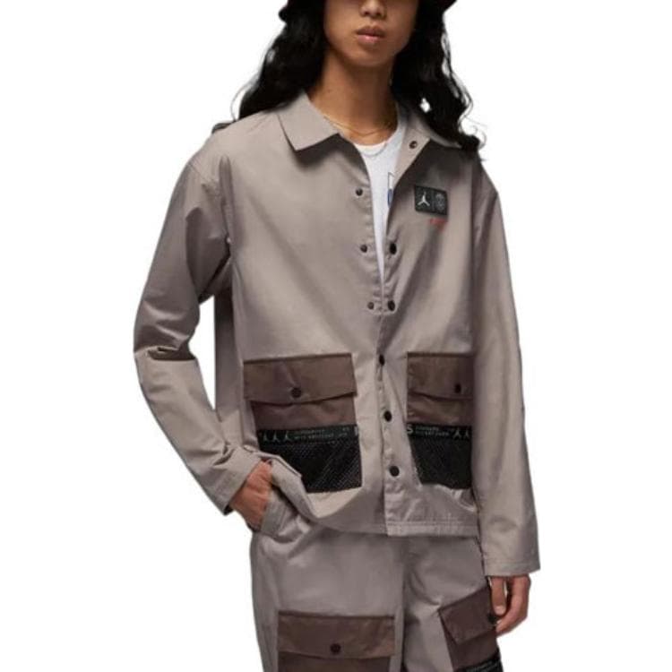 Куртка Jordan x Paris Saint-Germain Jacket Brown - изображение 2