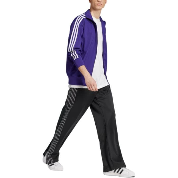 Куртка Adidas Originals Adicolor Куртки и Пальто Мужской Колледж Фиолетовый - изображение 4
