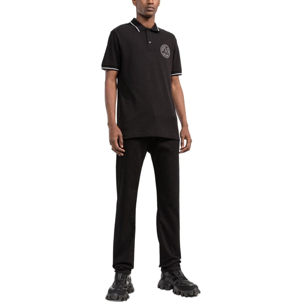 Поло VERSACE JEANS COUTURE FW22 LogoPolo - изображение 3