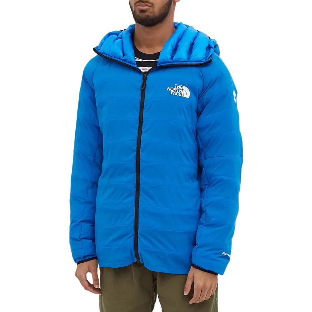 Куртка The North Face Logo Print Zip Hoodie Blue - изображение 3
