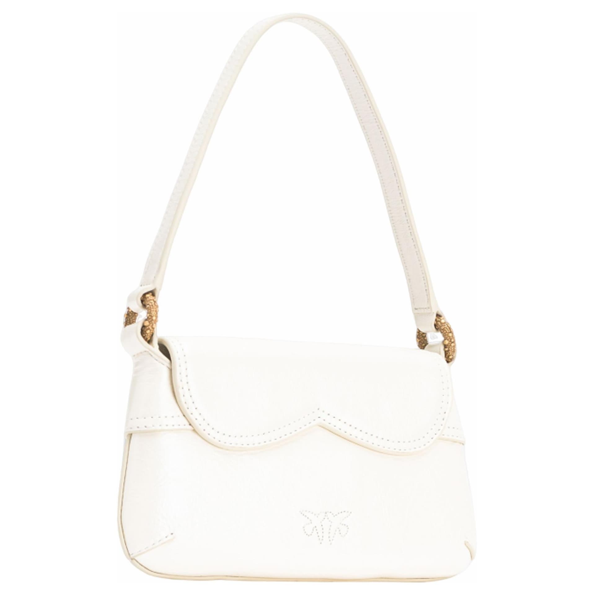 Мини-сумка PINKO 520 Series White - изображение 3