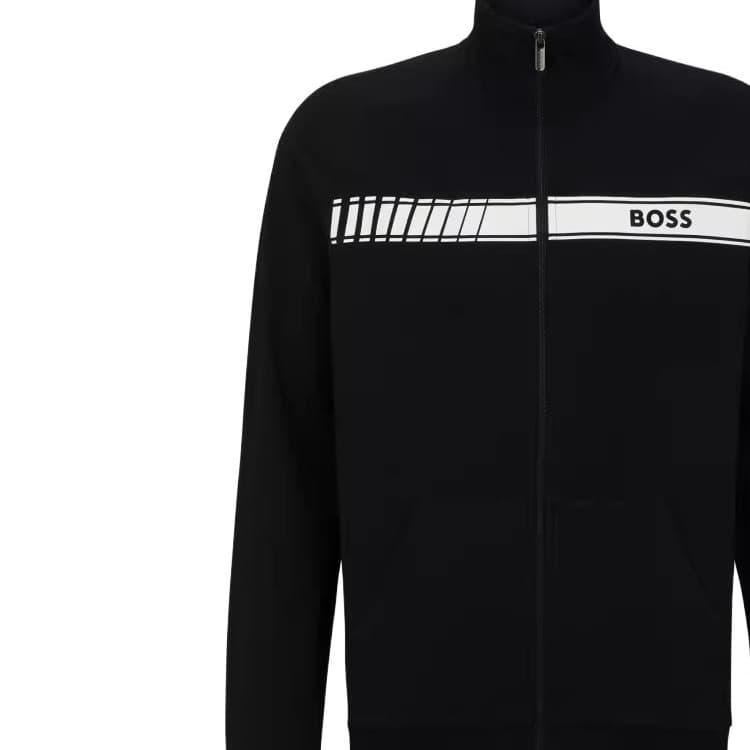 Куртка HUGO BOSS FW23 Logo Print Jacket - изображение 6