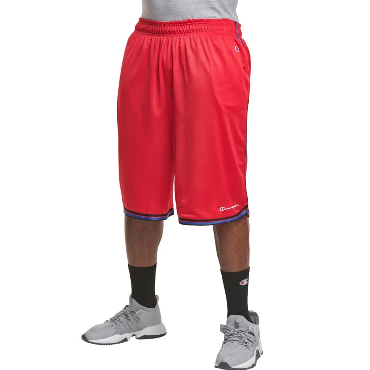 Шорты Champion Retro Stripe Mesh Shorts Red - изображение 5