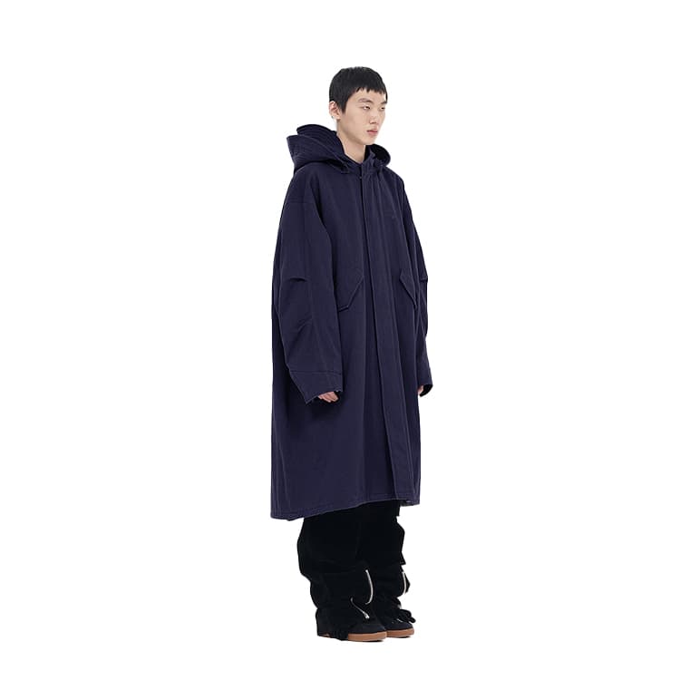 Пальто WE11DONE FW23 Logo Coat - изображение 4