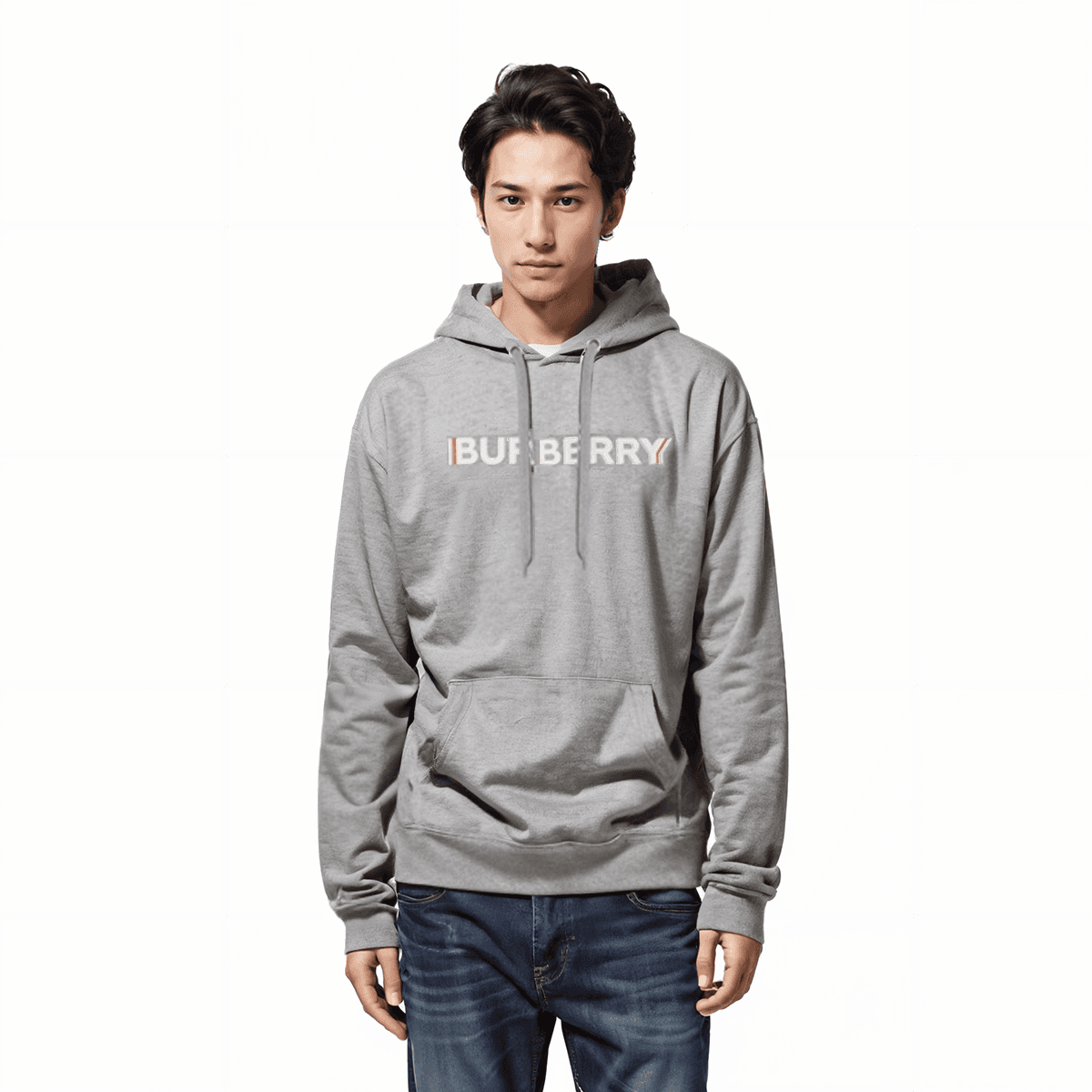 Кофта Burberry SS22 Logo Crewneck Sweatshirt Grey - изображение 6