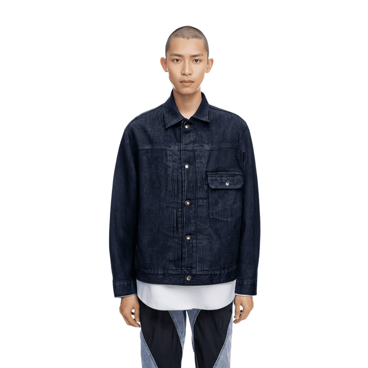 Джинсовая куртка UNIQLO SS22 - изображение 5