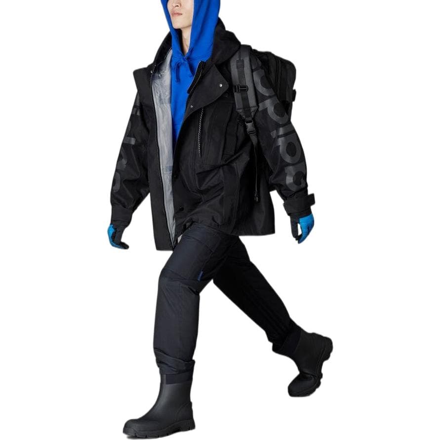 Куртка adidas Blue Version Logo - изображение 5