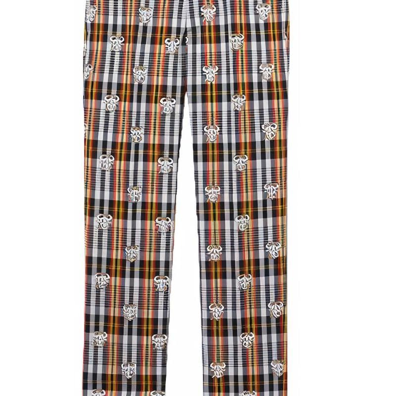 Штаны Burberry Monogram Motif Check - изображение 3