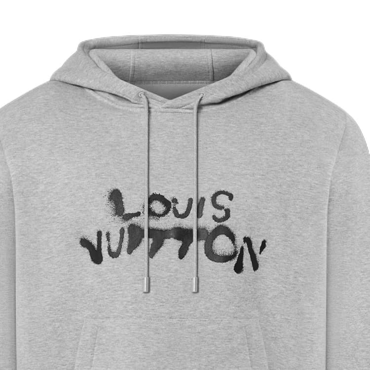 Худи Louis Vuitton FW21 Classic Hoodie Grey - изображение 6