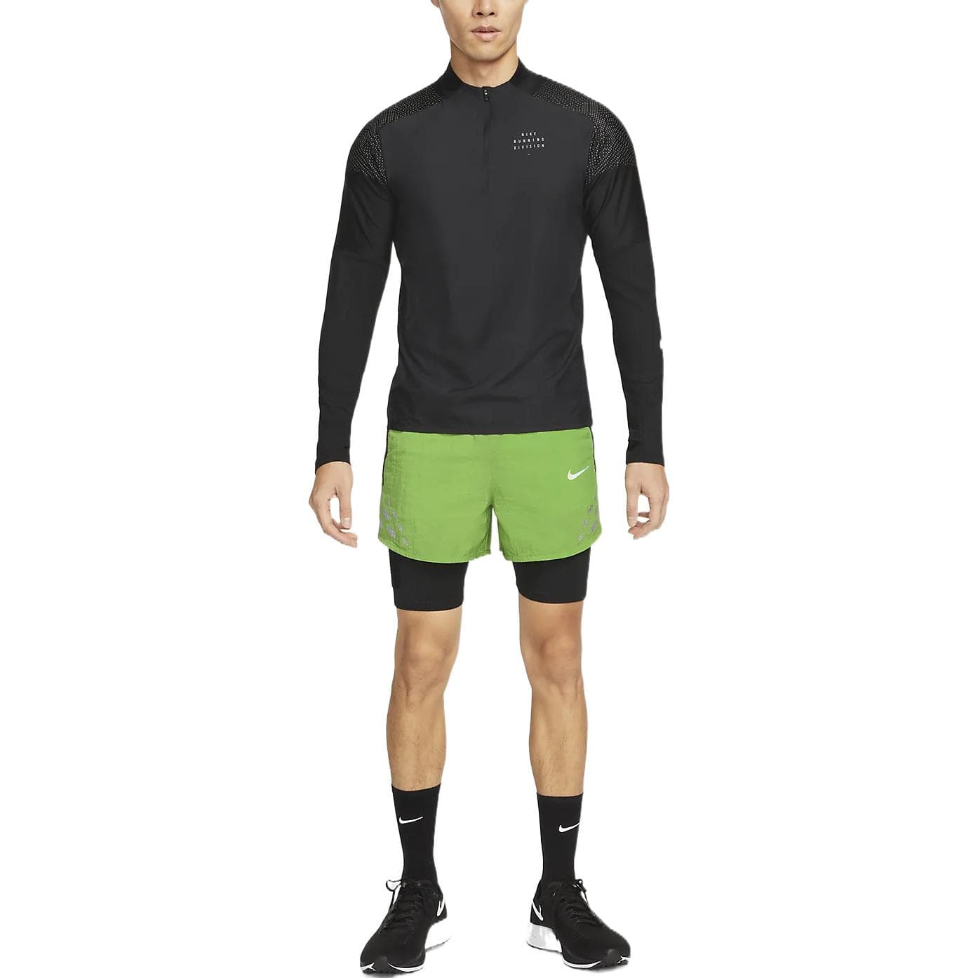 Тренировочные штаны Nike Run Division Pinnacle Green - изображение 4