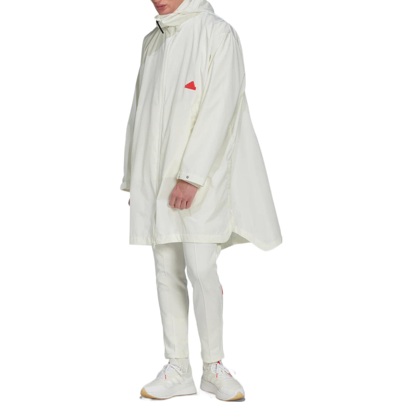 Куртка adidas Logo Hoodie White - изображение 2