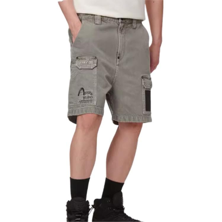Джинсовые шорты EVISU SS22 - изображение 3