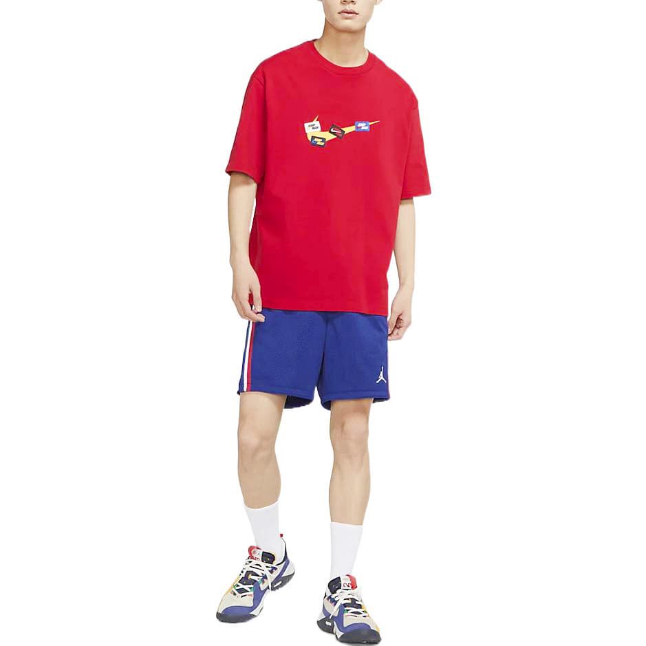 Тренировочные штаны Jordan Sport DNA Mesh Shorts Blue - изображение 4