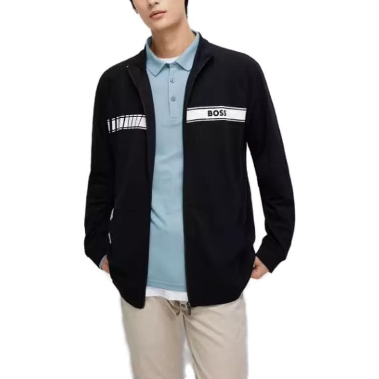 Куртка HUGO BOSS FW23 Logo Print Jacket - изображение 3