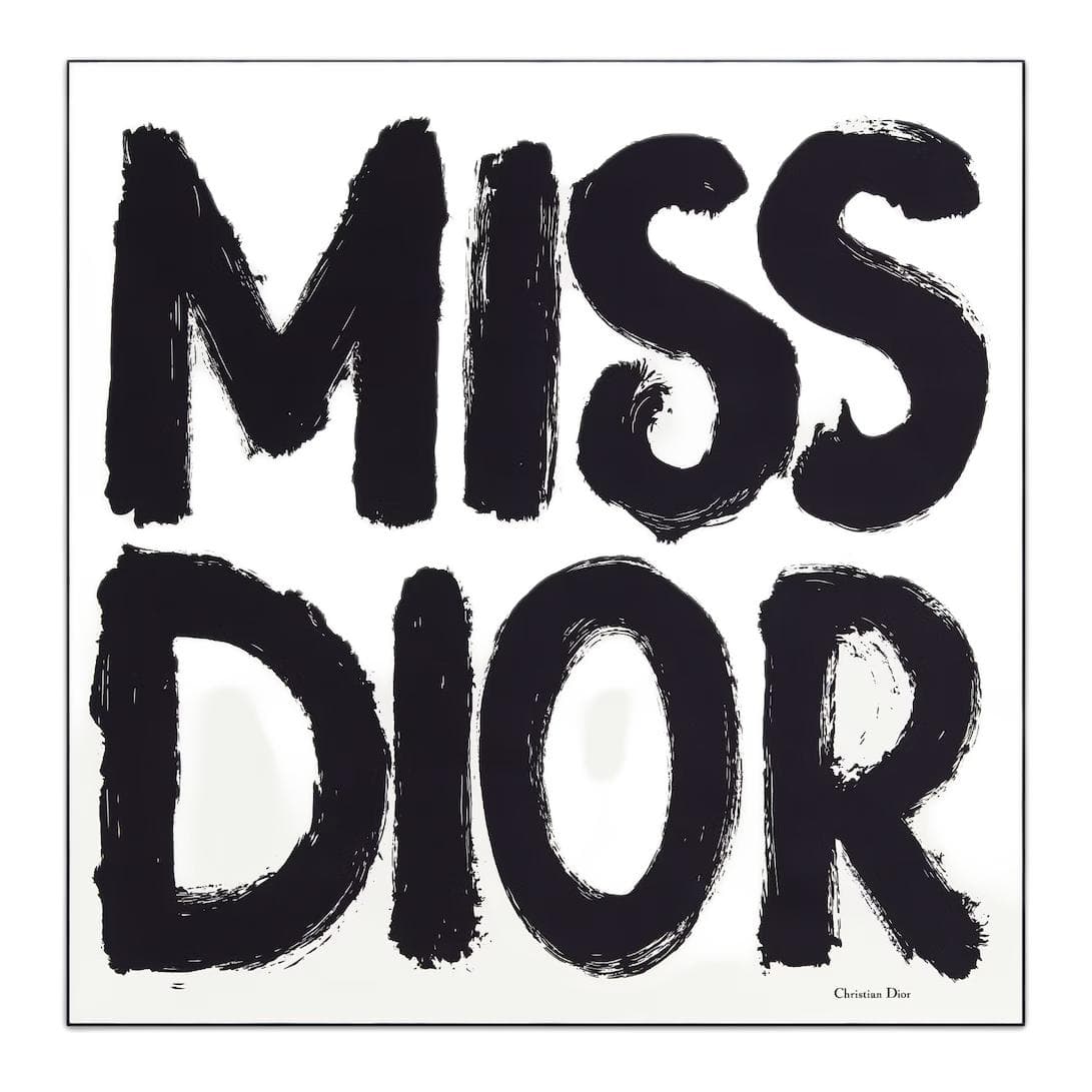 Платок DIOR Шелковые Шарфы Женские Белый - изображение 1
