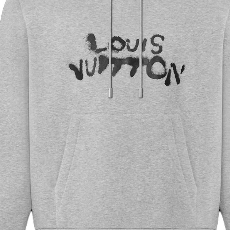 Худи Louis Vuitton FW21 Classic Hoodie Grey - изображение 5