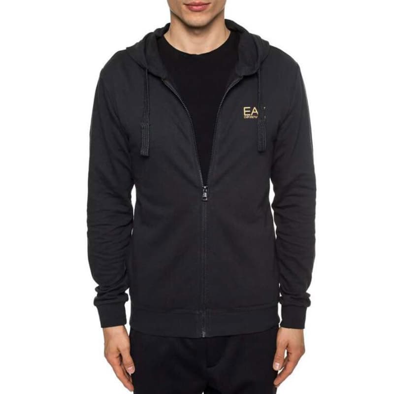 Худи Emporio Armani Hoodie Black - изображение 3