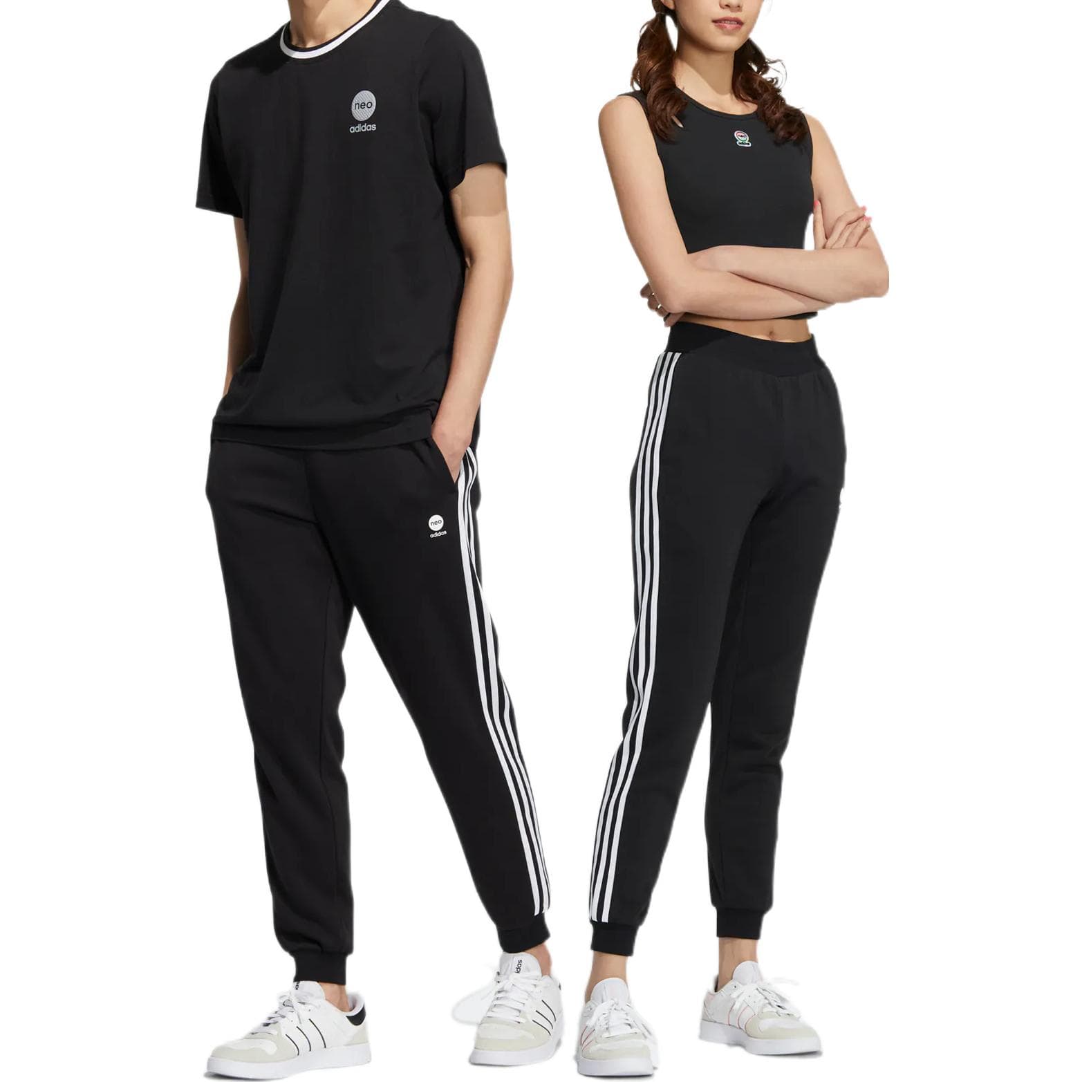 Штаны adidas neo FW22 logo - изображение 2