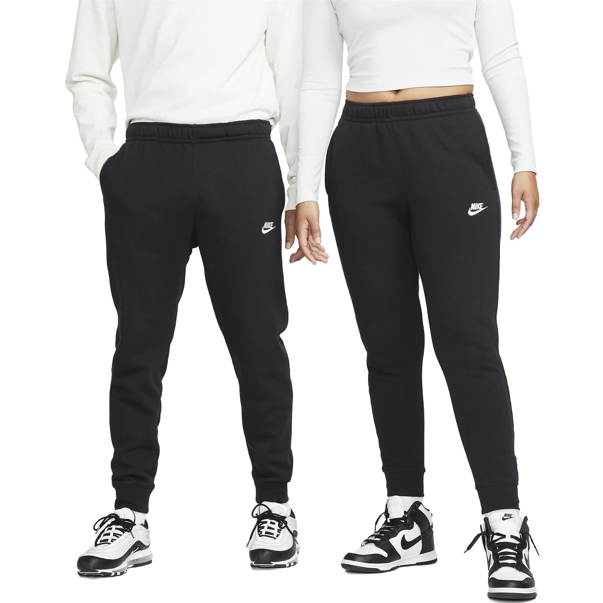 Спортивная одежда Nike Club Sweatpants Black - изображение 5